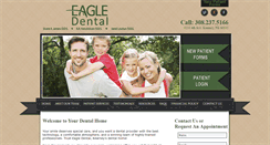 Desktop Screenshot of eagledental.org